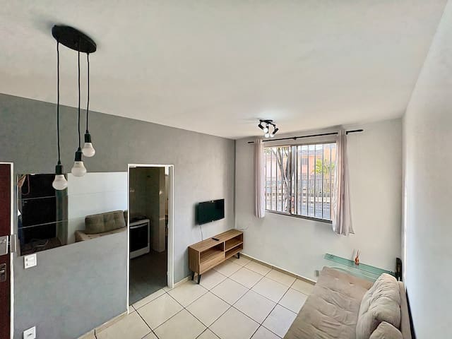 Entire home with 2 bedrooms in Belo Horizonte - Ap aconchegante e completo