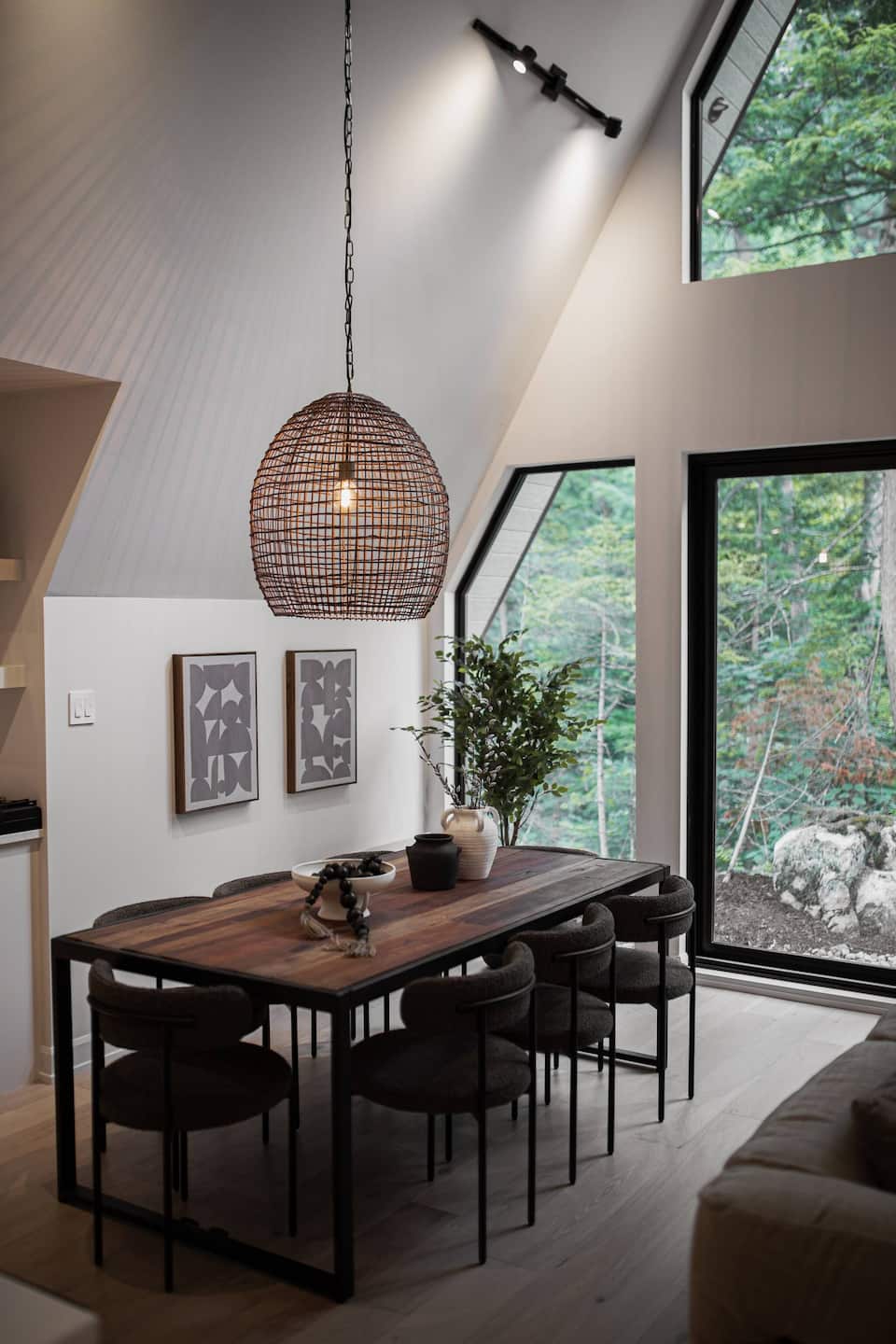 Fika Peak, a wellness A-frame in the Laurentians, Les Laurentides, Quebec, Canada, photo 9 of 10