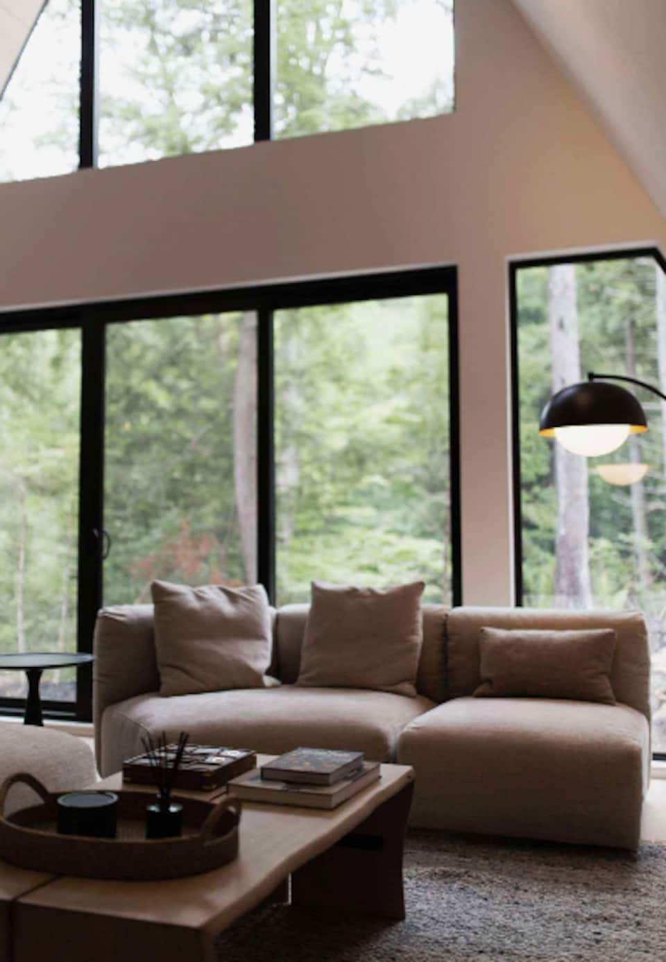 Fika Peak, a wellness A-frame in the Laurentians, Les Laurentides, Quebec, Canada, photo 1 of 10