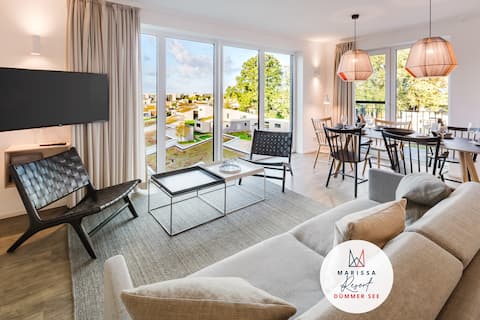 Beliebte Airbnb-Anzeige: Apartment for 6 people incl. entrance to pool & spa in Lembruch