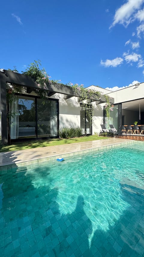 Heated Pool and Lots of Comfort in New House