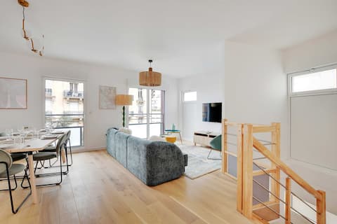 Splendid Duplex 3BR/6P – Nogent-sur-Marne