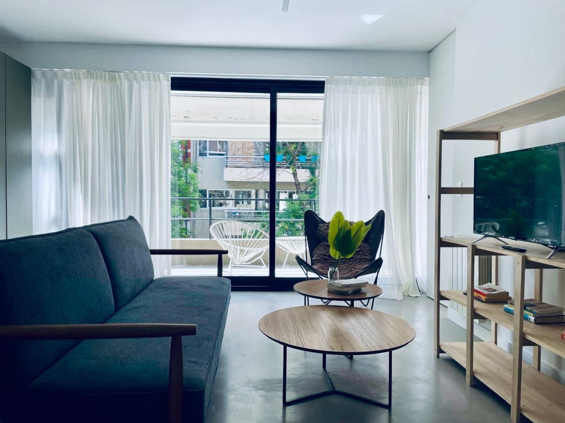 Departamento amoblado de 1 dormitorio con cochera en Palermo