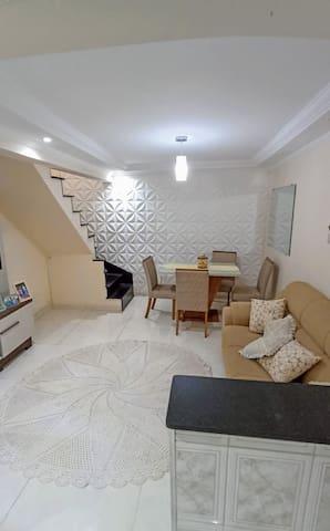 Entire home with 2 bedrooms in Sao Paulo - Sobrado à 5 km do trem d Varginha.Parcele s/Juros!