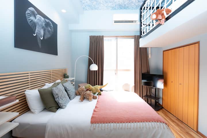 Family Friendly With Loft Animal Room For 2-3 Pax - Japonya