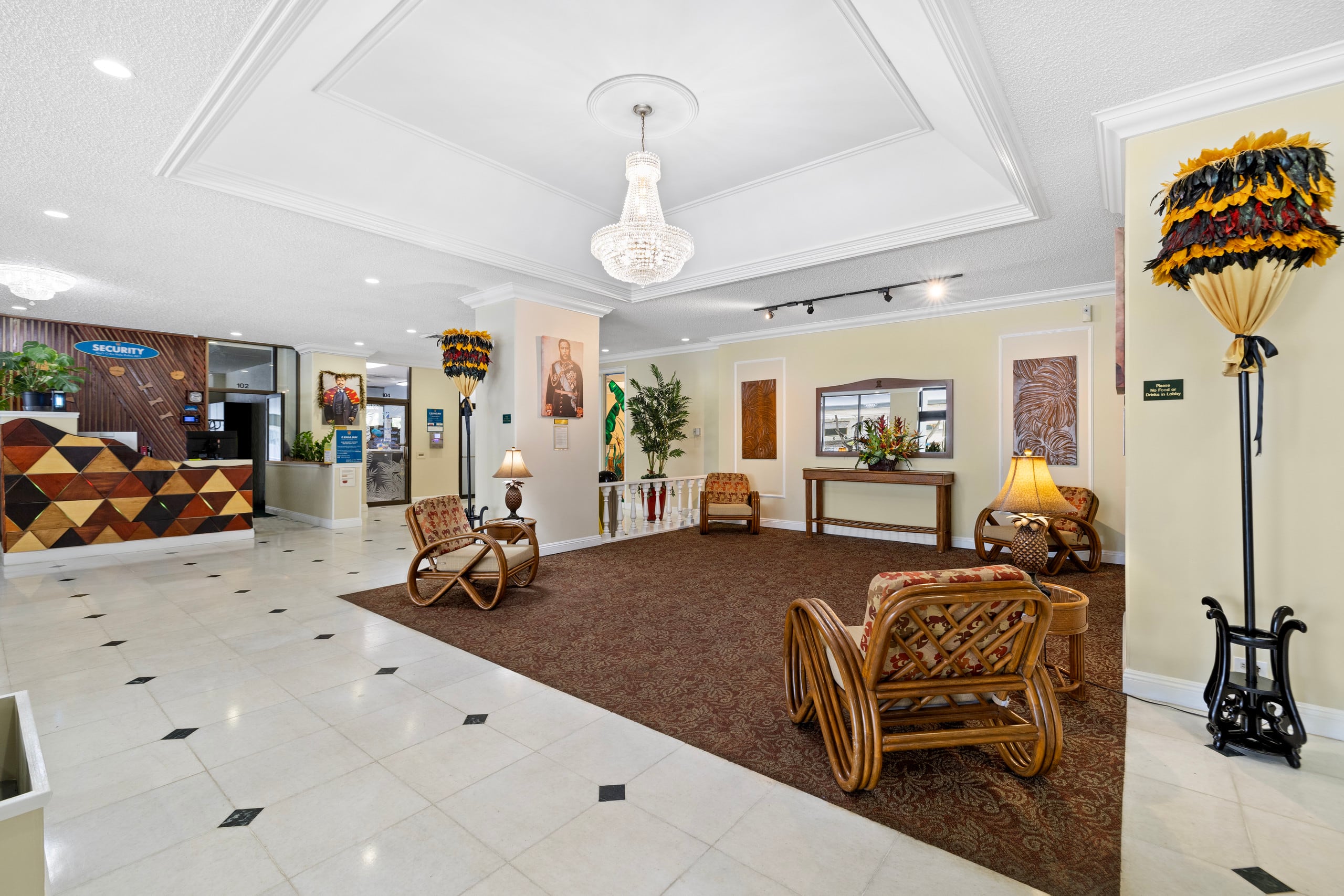 1 bd Ocean View Assigned Parking King bed Pool Gym - Image 51