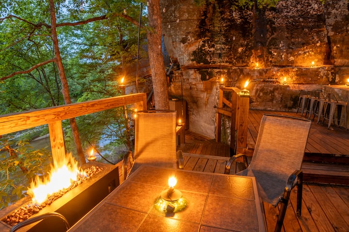 Cliffside-Piney Creek Access-Kayaks-Stunning Views - Cabins for