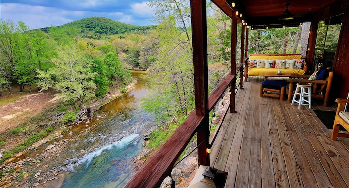 Cliffside-Piney Creek Access-Kayaks-Stunning Views - Cabins for
