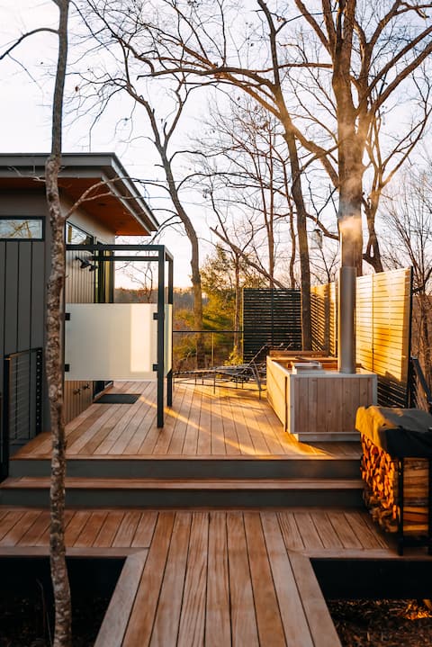 Romantic Dahlonega Hideaway • Wood-Fired Hot Tub