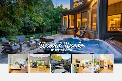 Sister Bay Retreat • Hot Tub • Games • Best Spot
