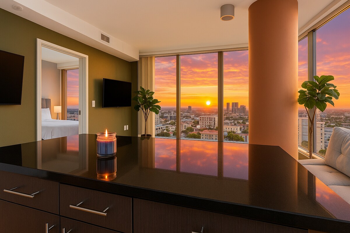 Top performing Airbnb: Koreatown Escape | Pool • Gym • Hot Tub • in Vernon