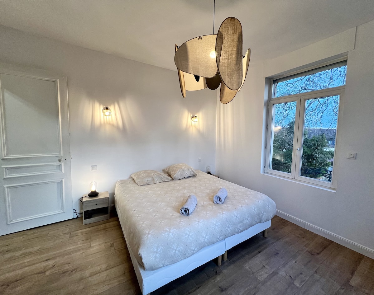 L'intérieur confortable de La Villa Madeleine