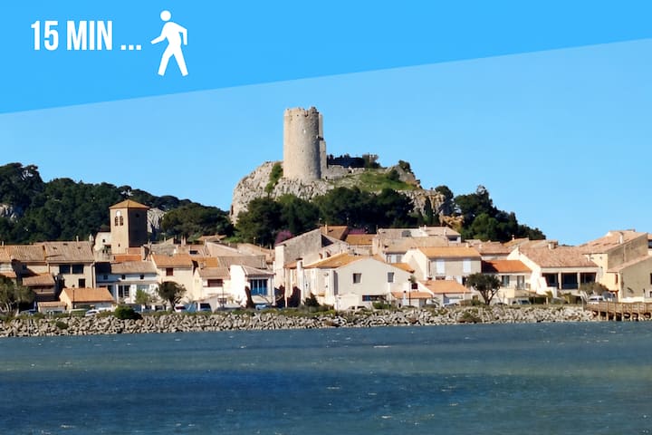 Ciel & Sel *Proche Du Port Et Village*parking - Gruissan