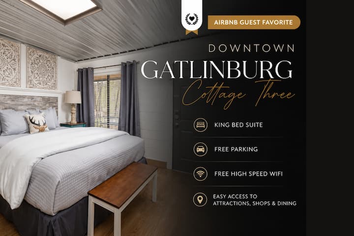 C3: King/fiberwifi/guest Fave/1 Mi To Gat Strip! - Gatlinburg, TN