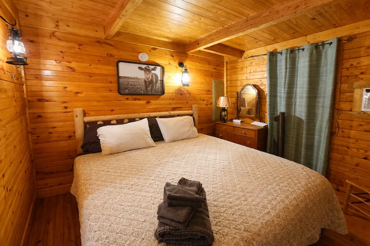 Bedroom 2 features a king size bed with plenty of room to stretch out and relax.