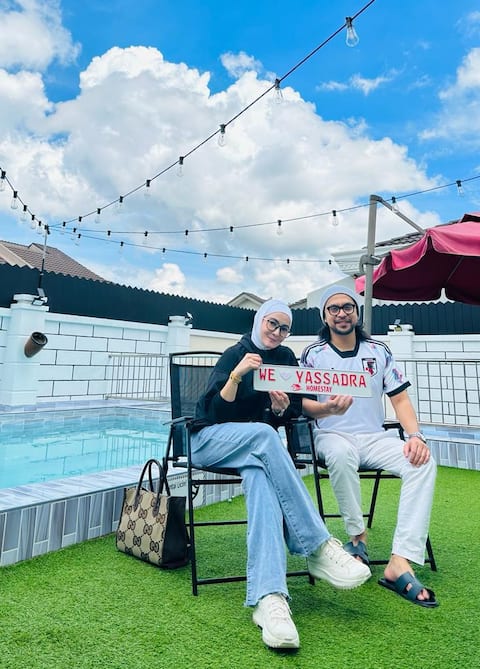 yassadra homestay melaka private pool