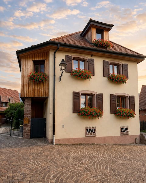 House on the Alsace Wine Route