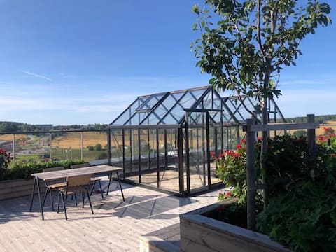 Brand new apartment, 2 min to train/ Oslo 23 min