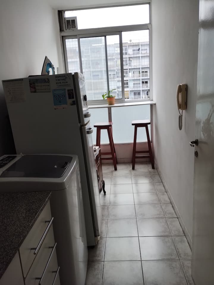 Apartamento de 1 dormitório em La Boca