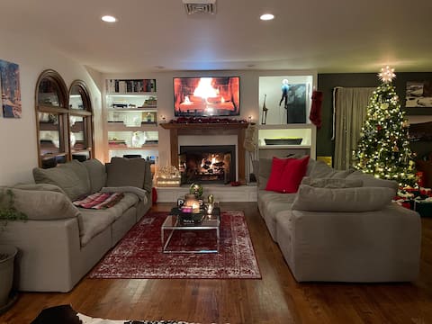 Large home with stylish and luxurious finishes.