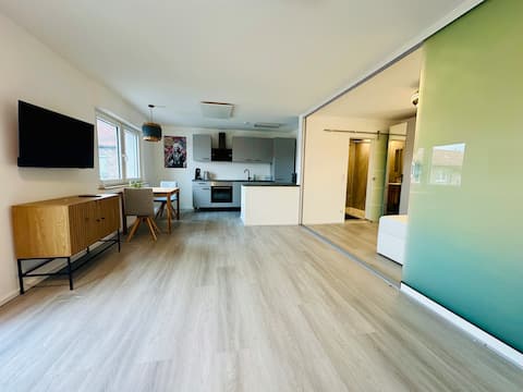 Beliebte Airbnb-Anzeige: Newly renovated apartment "RheinNest" in Rhein Kreis Neuss
