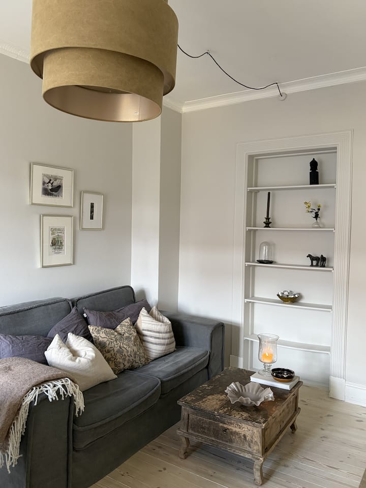 Rolig, Lys Herskabslejlighed - Copenhague