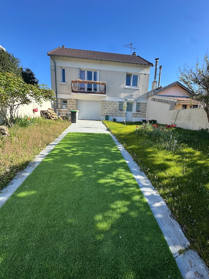 Maison Grand Paris Jardin Parking Privé Rer B/m14 - Massy