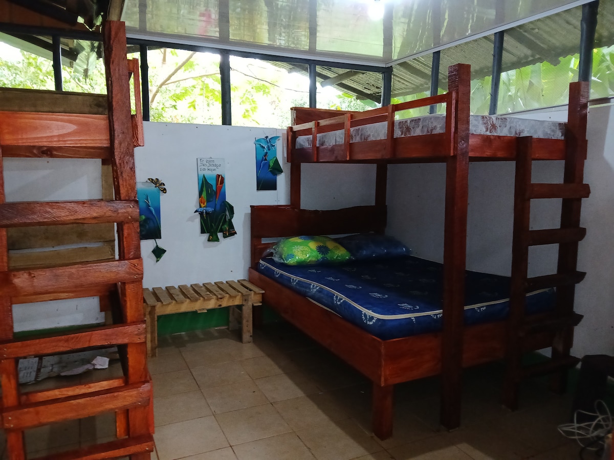 kjo është dhoma e krevatit Thebukj me hyrjen e saj që sapo përfundova duke i bërë ato .