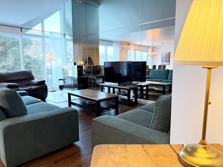 [V30] Villa Spa Privé | Vue Sur Le Mont Ste Anne - Beaupré