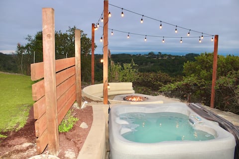 Hilltop Oasis|HotTub|FirePit|+Bbq Grill
