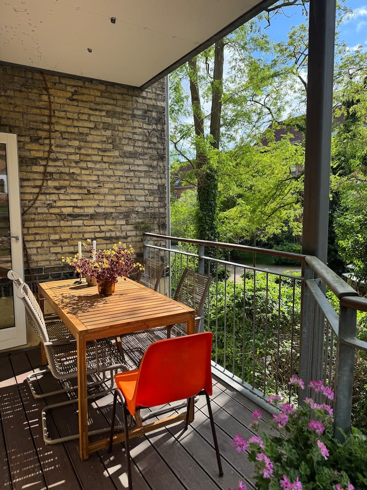 Moderne Lejlighed På Ikoniske Westend Stor Altan - Copenhague