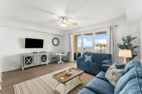 Popular Airbnb listing: Calypso 3 ~ Ocean View ~ Walk to Pier Park in Panama City Beach
