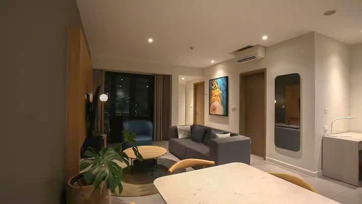 Zenity D1_2br+2wc W/3 Balconies - Ho-Chi-Minh-Stadt