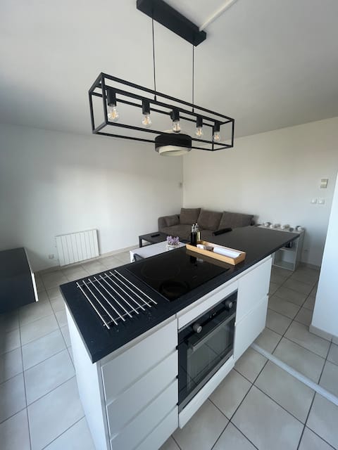 4-person apartment with Mont d'Or view