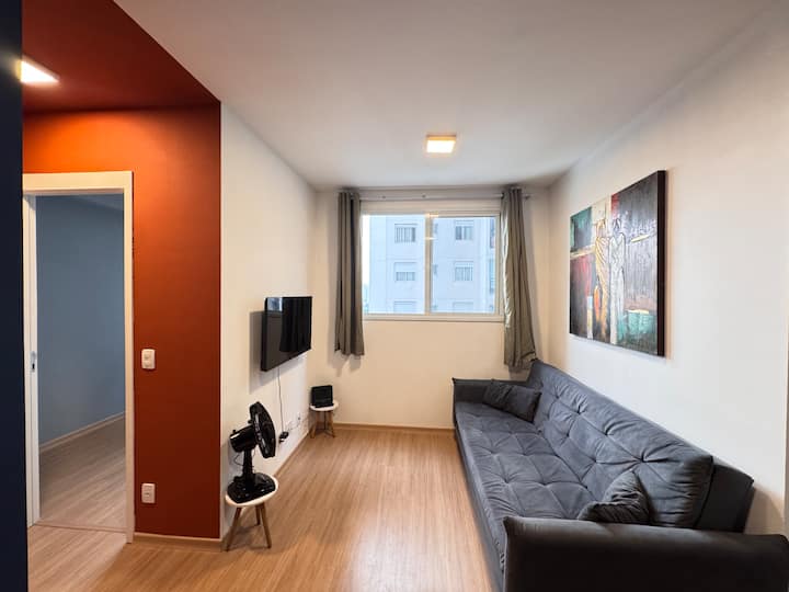Bossa Brás Refuge: 2br For 6 Guests Near Metro - Liberdade