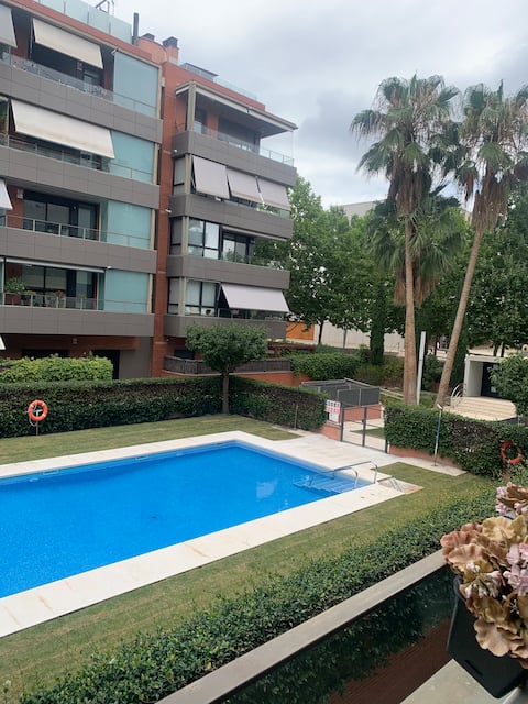 SantCugat elegante piso 🧑🏼‍🦽👫🏃‍♂️🏇🏊🛁👨‍👩‍👦‍👦👩‍👩‍👦‍👦👨‍👨‍👦‍👦🚴‍♀️🎼😻🍀🐶 wifi 🚗