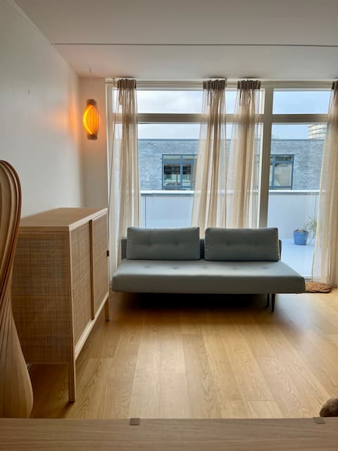 Top Airbnb: Townhouse with courtyard and roof terrace near beach in Copenhagen in Amager Vest