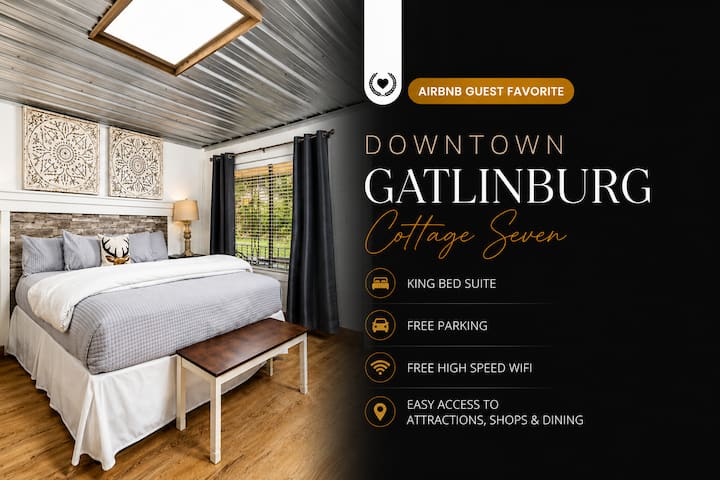 C7: King/fiberwifi/guest Fave/1 Mi To Gat Strip! - Gatlinburg, TN