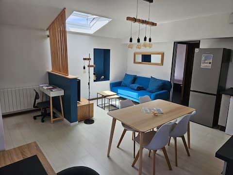 Top Airbnb: 80 m² apartment, city center, 3 bedrooms, parking à Nancy