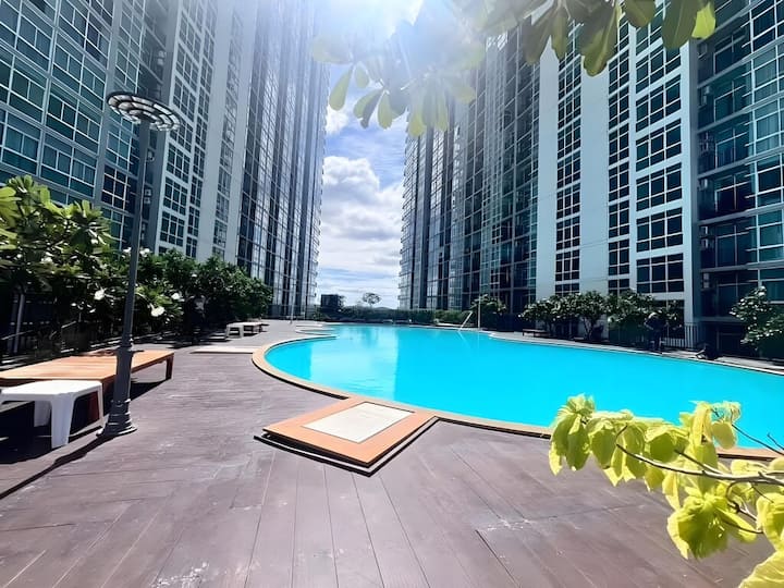 1br+1bt Grand Jomtien Sea View/pool&gym/2 People - Jomtien