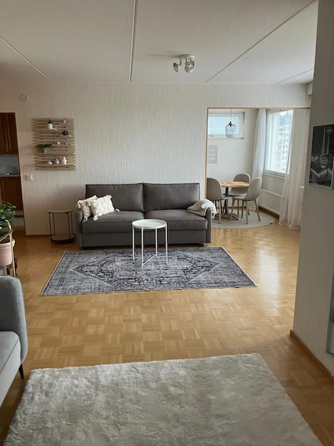 Top performing Airbnb: Penthouse apartment with stunning views in Lahti