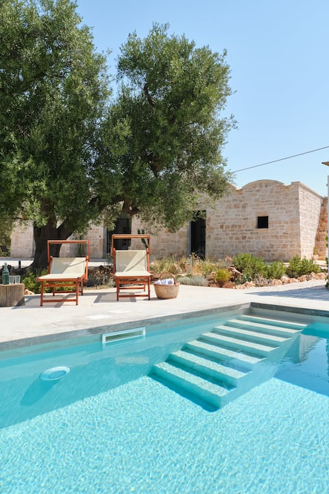 _casapetra_ private villa pool Privacy and Comfort