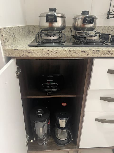 Top Airbnb: Studio N.S. Fátima 13th floor 300 m from Canção Nova in Cachoeira Paulista