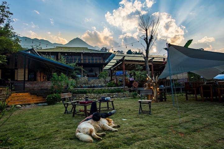 DejaVu | Riverside and Rice Field View + Breakfast