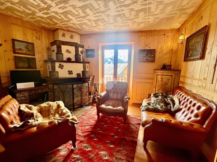 Chalet Con Sauna, Camino E Starlink - Temù