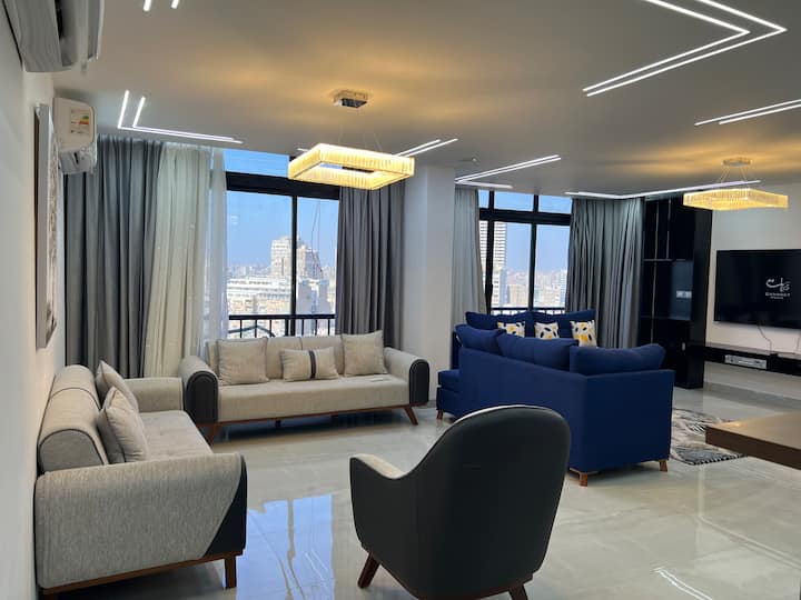 Zamalek 3 rooms 3 bathrooms very beautiful view
