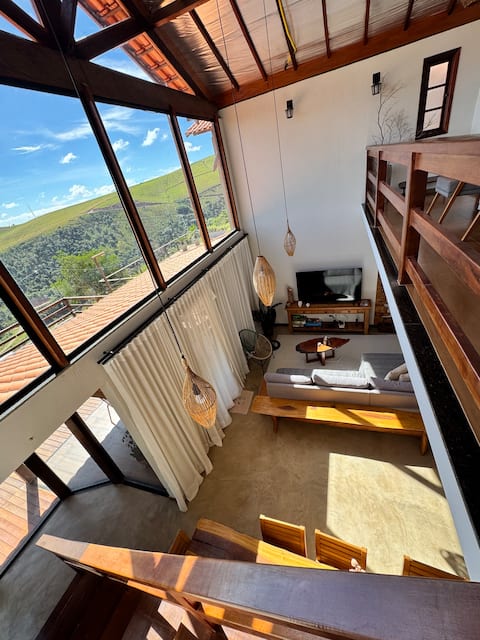 Top Airbnb: Romantic Experience with a View of the Mountains in Paty Do Alferes