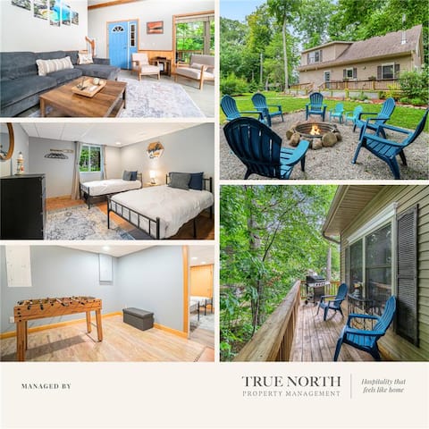 Tranquil 5-Br Lake House | Near Duck Lake & TC!