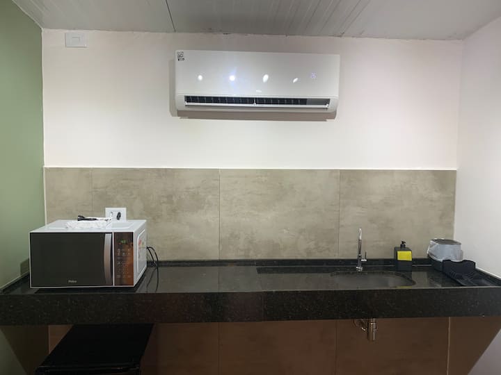 Bangalô 2 No Coração Rota Do Vinho+ac+vista Lago - São Roque