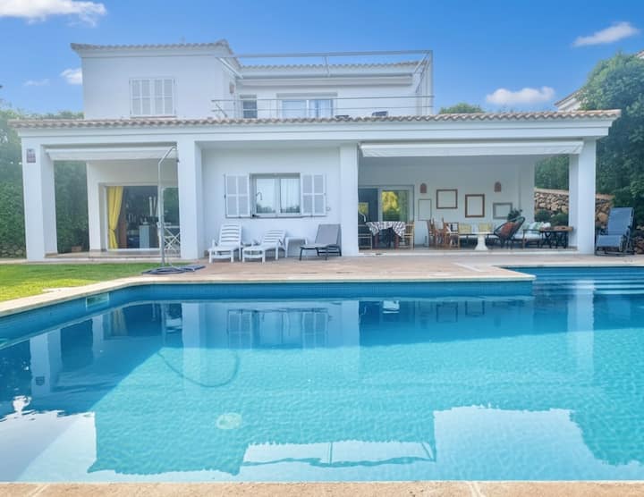 Villa Tres . Coves Noves . Piscina Y Playa - Minorca